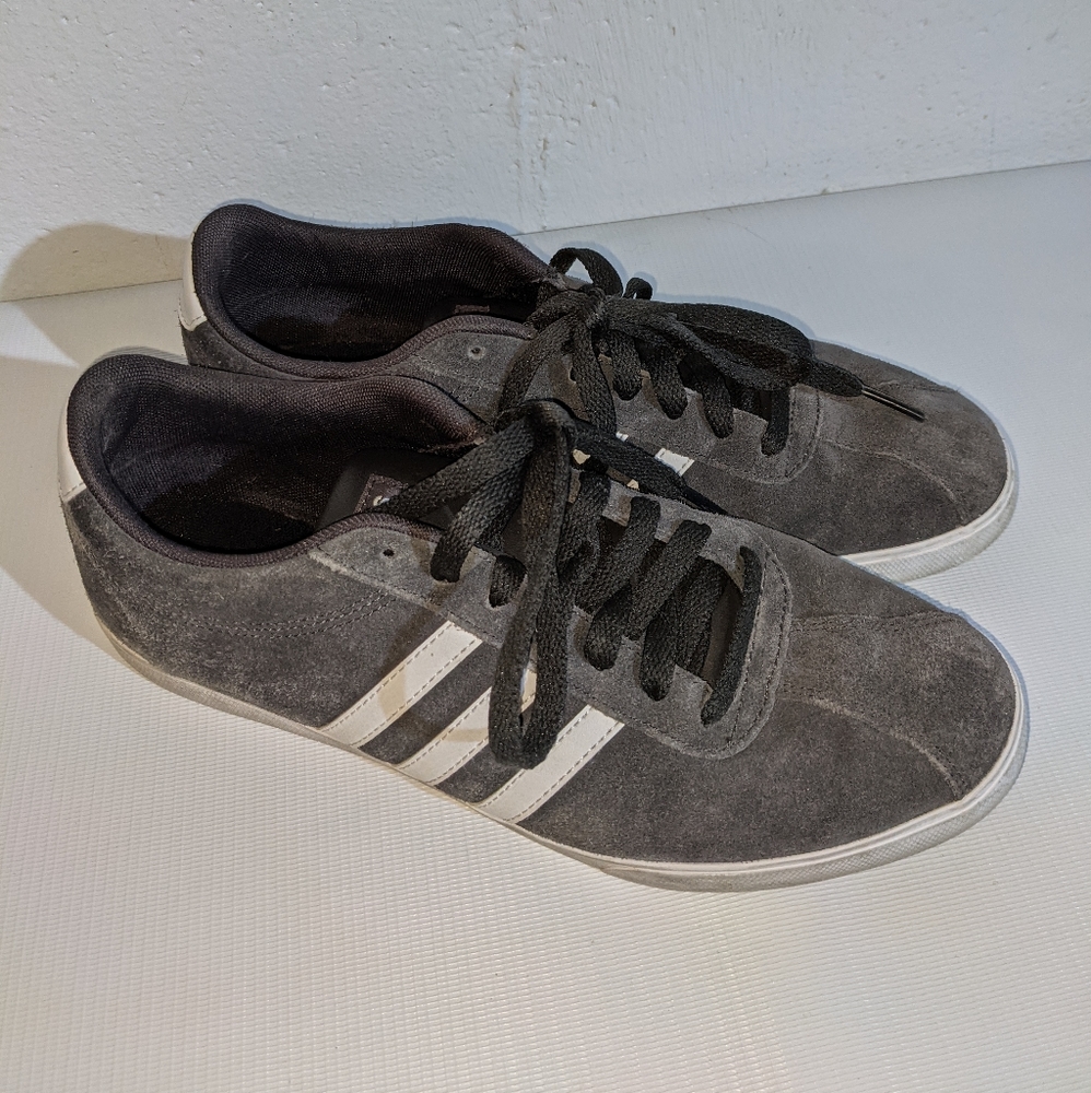 adidas Gray and White Women's Sneakers